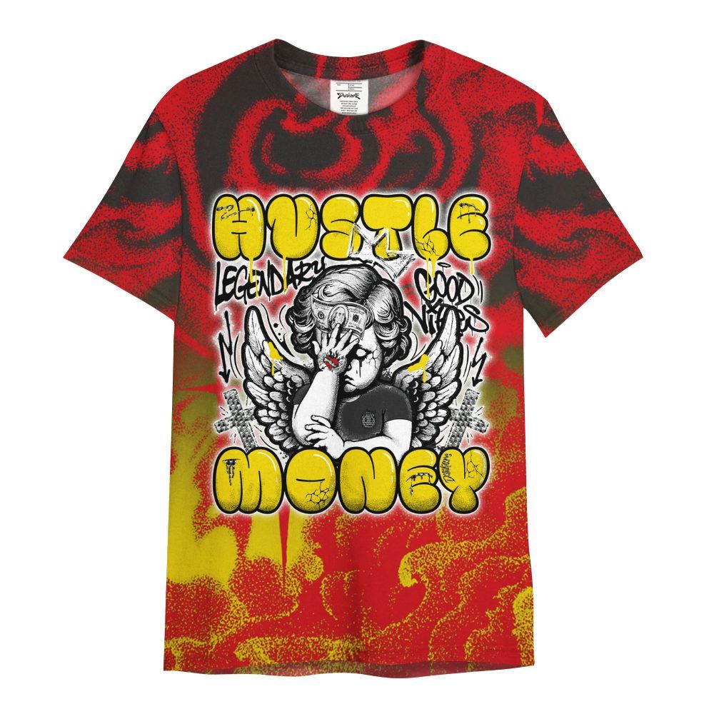Shirt To Match Ferrari 14s - Angel Hustle Money All Over Print