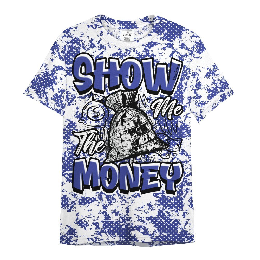 Shirt To Match Shox TL Royal - Show Me The Money Retro All Over Print