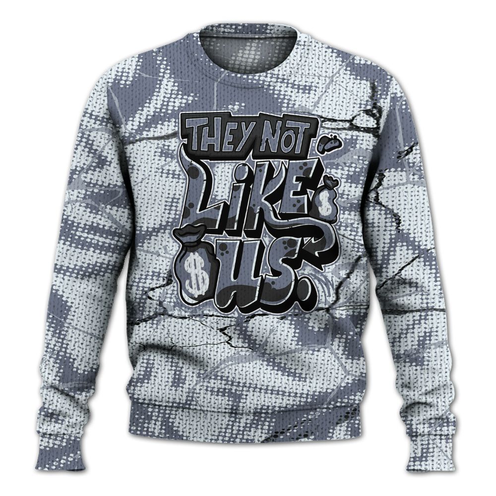 Knitted Sweater To Match Air Foamposite Jin Kazama - Dislike Us Graphic