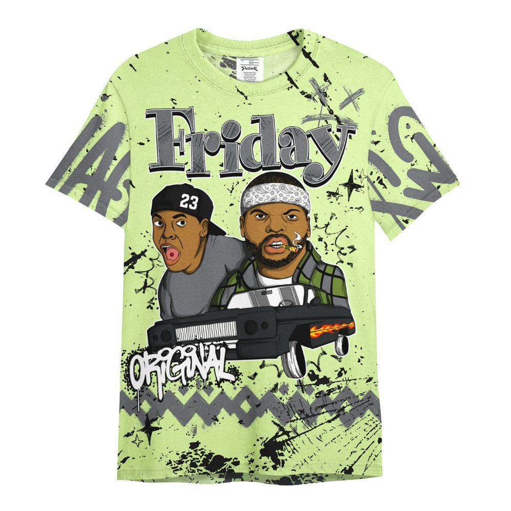 Shirt To Match Smoke Grey Volt TR 1s - Friday Sneaker Crayon All Over Print
