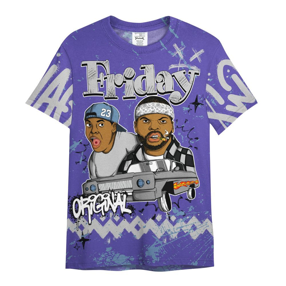 Shirt To Match Retro Concord 5s - Friday Sneaker Crayon All Over Print