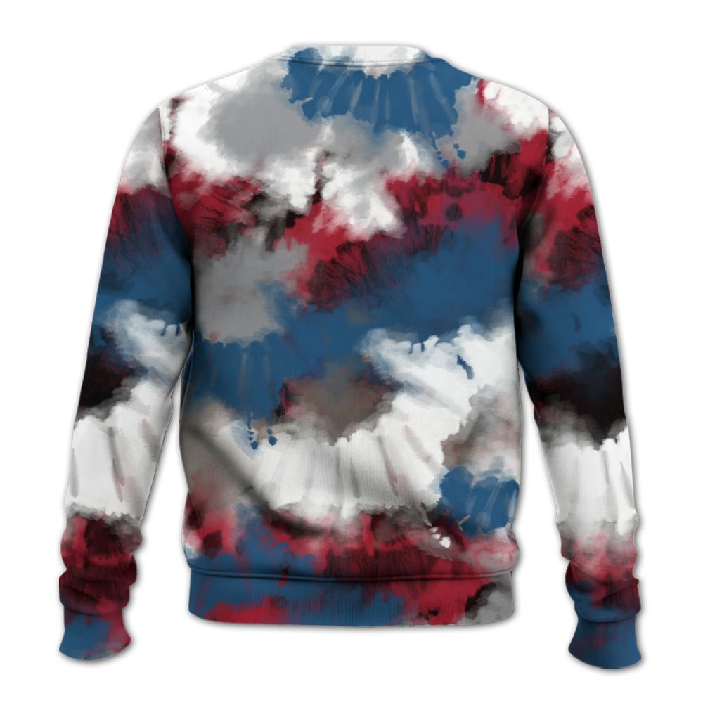Sweatshirt To Match Rare Air 3s - Tie Dye FK Around Find Out All Over Print
