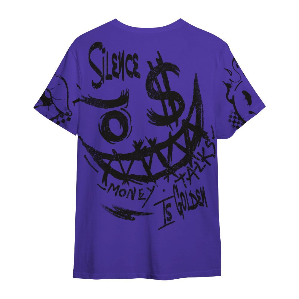 Shirt To Match Field Purple 12s - Mouth Burning Street Style All Over Print