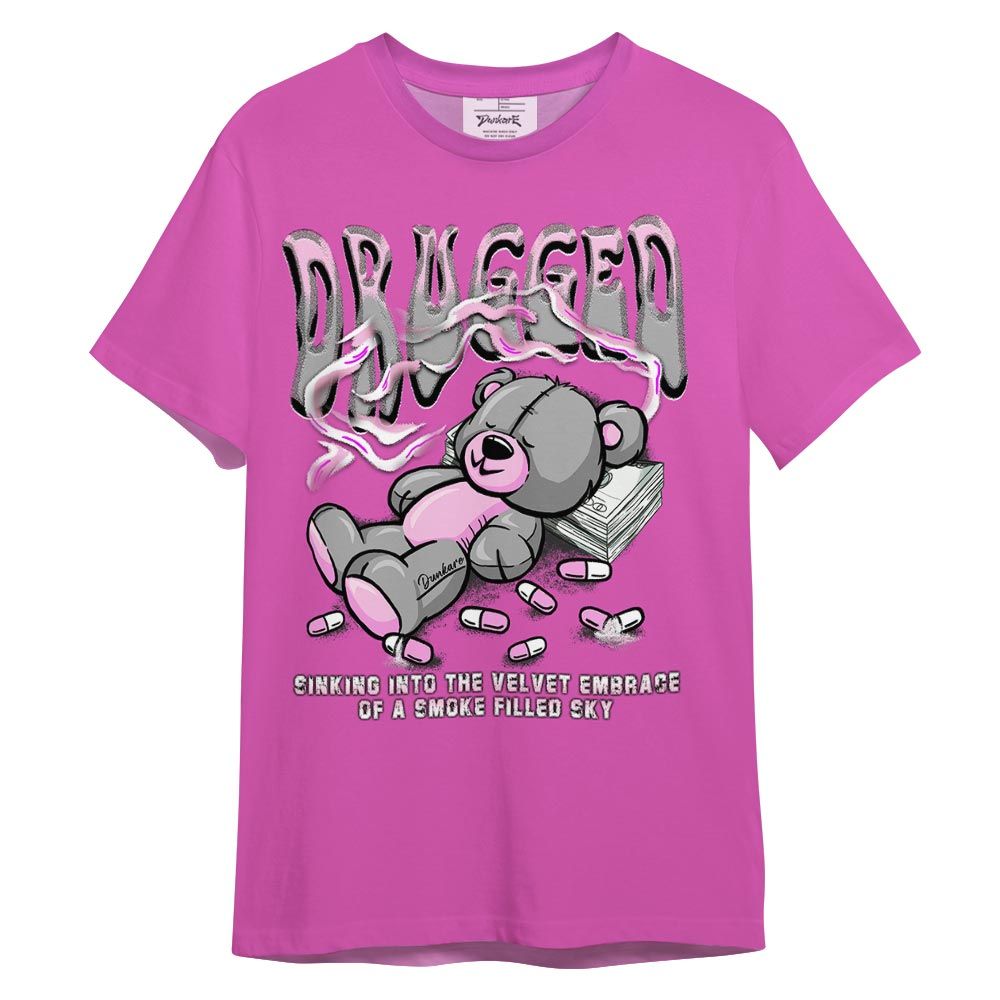 Shirt To Match Hyper Violet 4s T-- Drugged Color T-Shirt NCMD