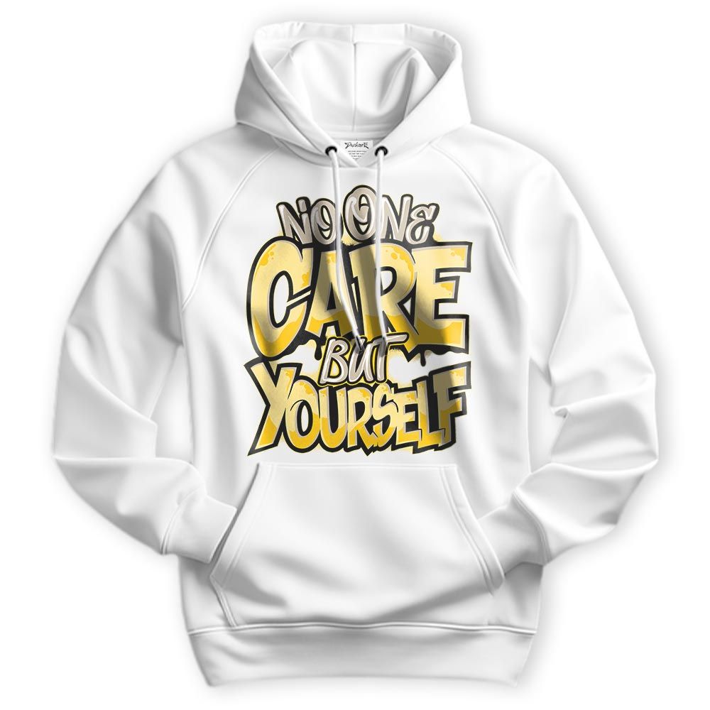 Sweatshirt To Match Vivid Sulfur 4s Hoodie - Cares Yourself Graphic Hoodie Unisex