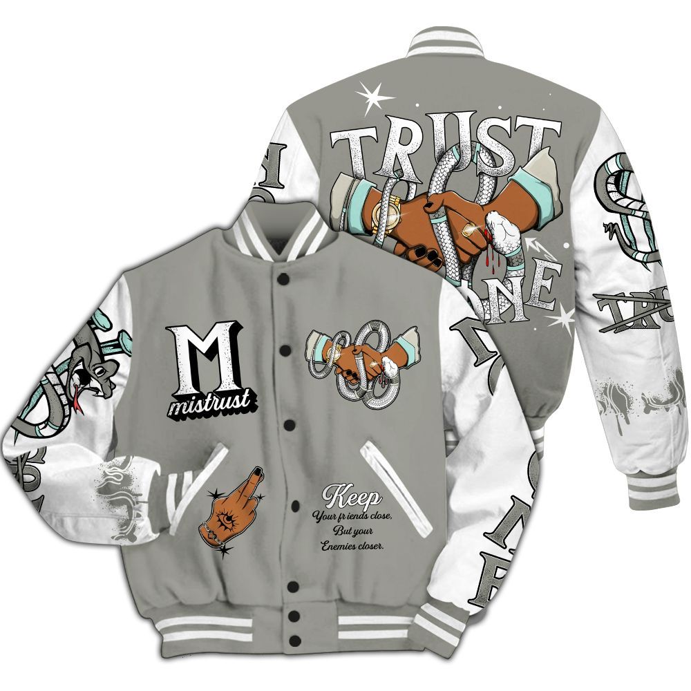 Varsity Jacket To Match Low OG Year Of The Snake 1s - Trust No One Snake-Bite Street Style All Over Print