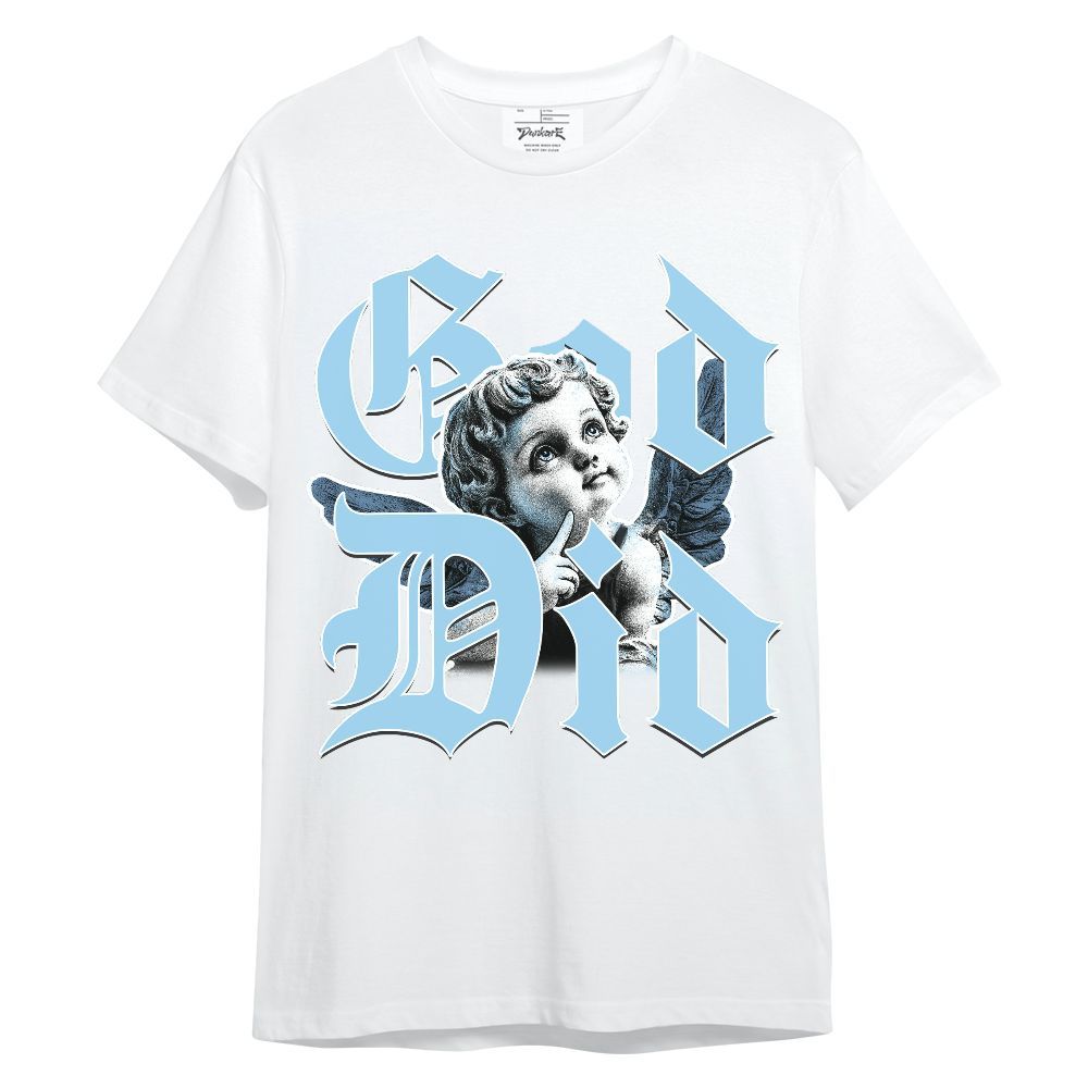 Shirt To Match Legend Blue 11s - God Did Angel Unisex Shirt