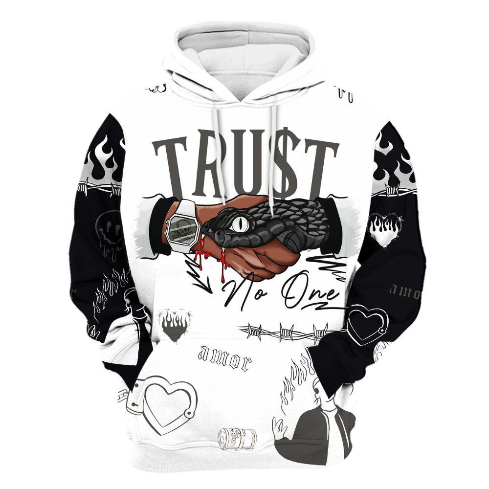 Hoodie To Match Kobe 9 Elite Protro Halo - Snake Trust No One All Over Print