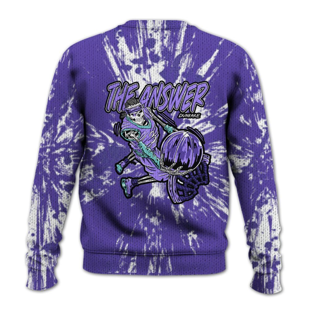 Knitted Sweater To Match Low Hornets 1s - The Answer Skeleton Luxury