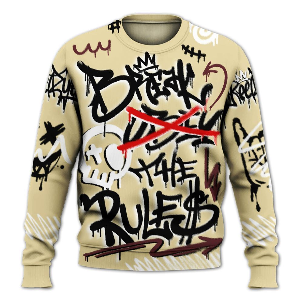 Sweatshirt To Match Women Phantom 12s - Break Rules Streetwear All Over Print