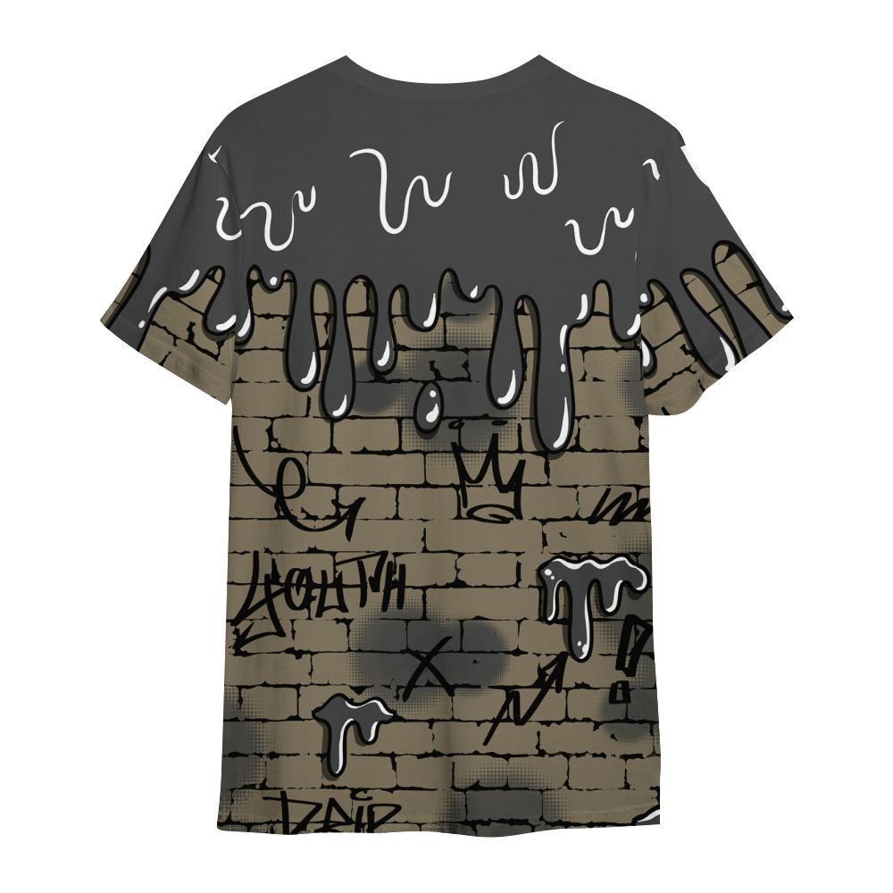 Shirt To Match Olive 9s - Been Different Drippin Streetwear All Over Print