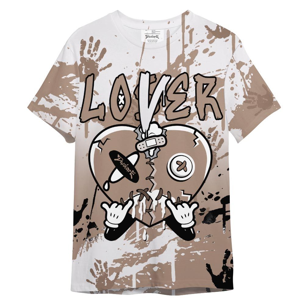 Shirt To Match T-Shirt Loser Lover Drip Heart, OG Latte 1s T-- To Match Sneaker OG Latte 1s 2504 NCT