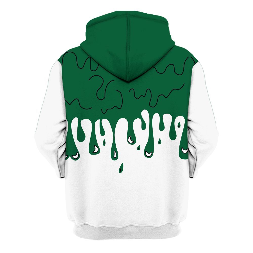 Hoodie To Match High Gorge Green 1s - Snake Trust No One Drip All Over Print