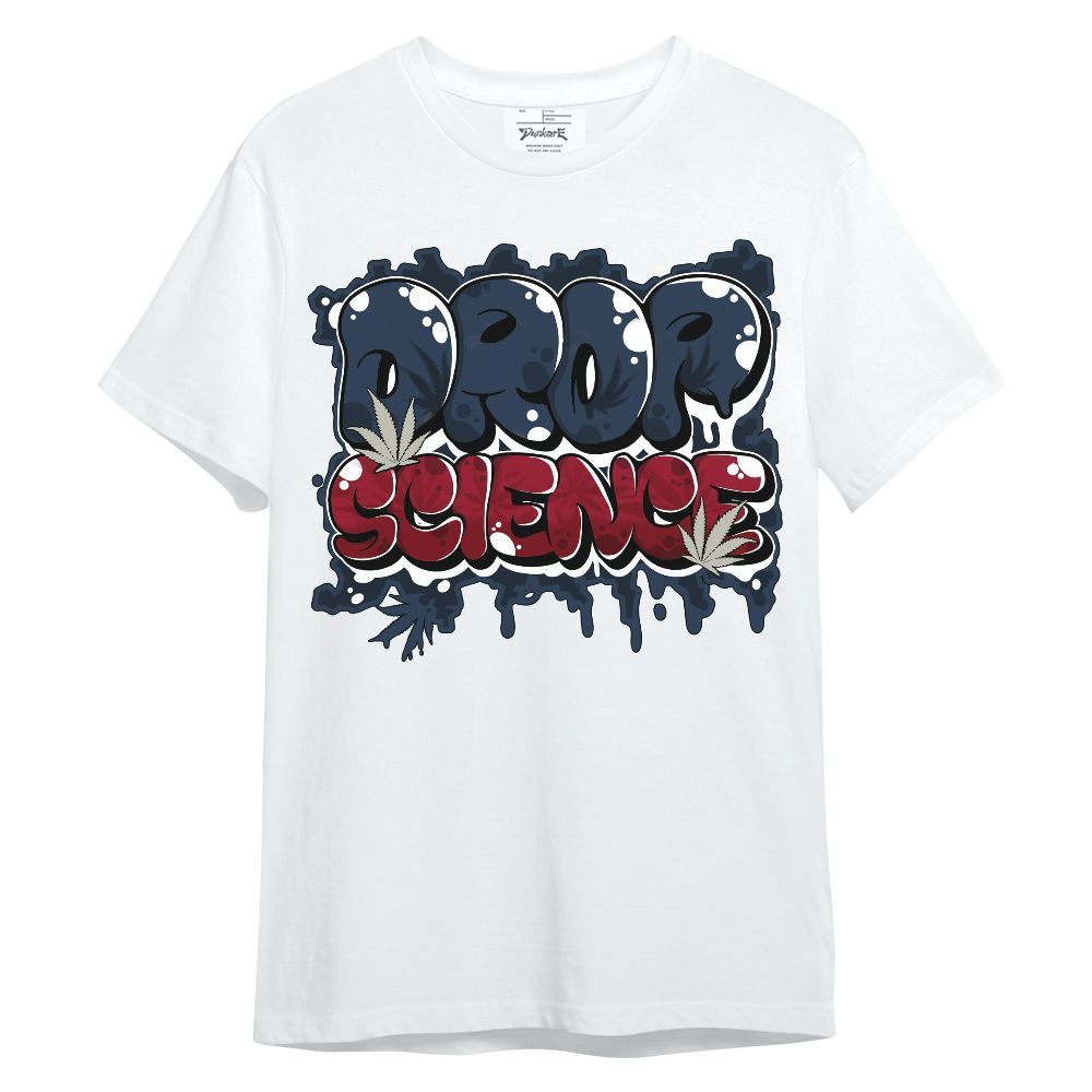 Shirt To Match Navy Blue 2024 6s - Drop Science Unisex Shirt