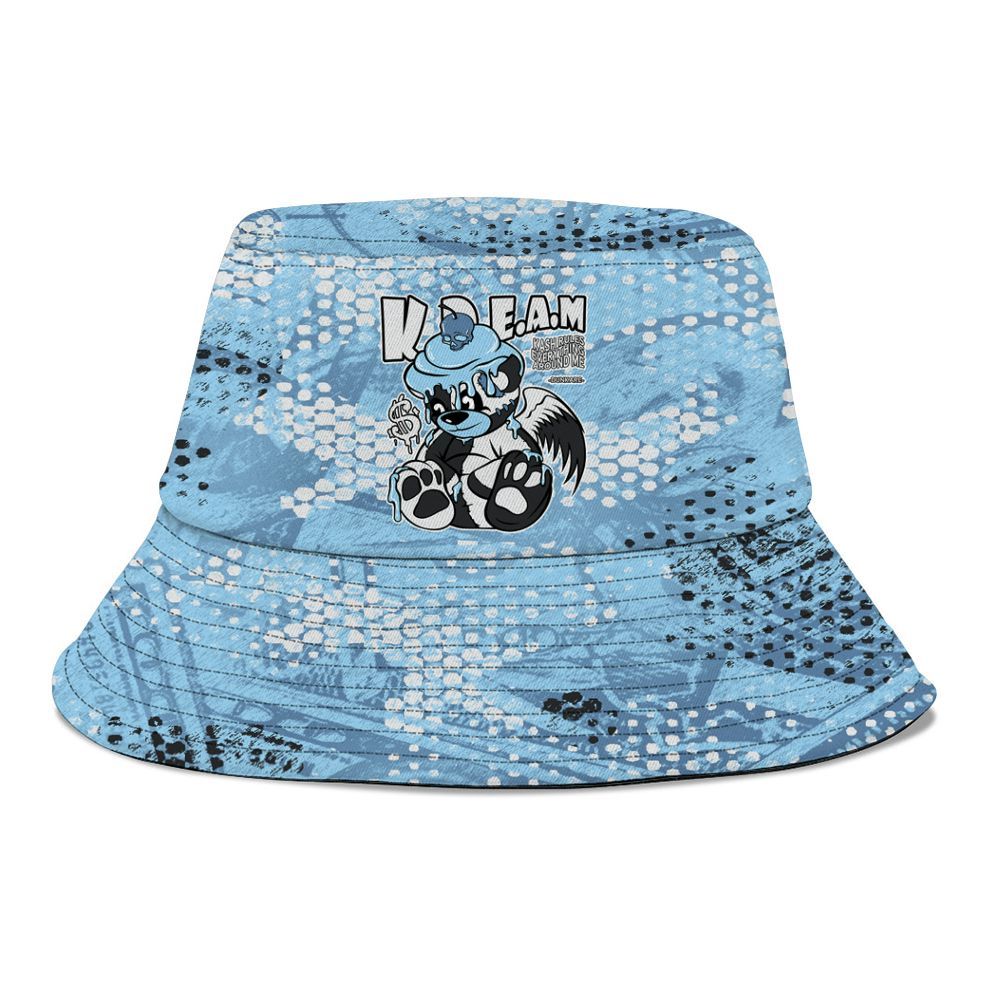 Bucket Hat To Match Legend Blue 11s - Loot Bear Graphic
