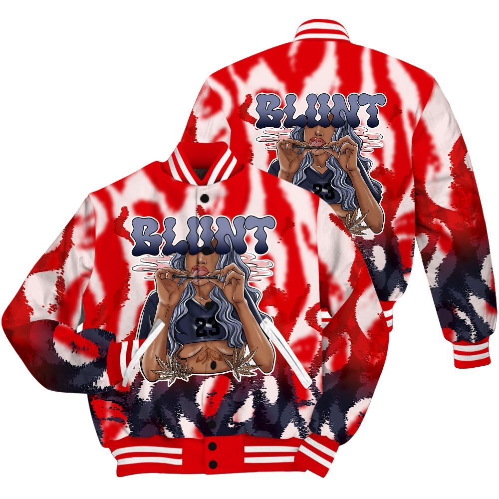 Varsity Jacket To Match Low OG Howard Bison 1s Shirt - Bluntz Burnz All Over Print