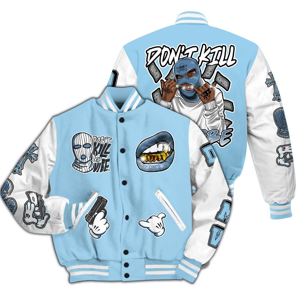 Varsity Jacket To Match Legend Blue 11s - Vibe.Unique All Over Print
