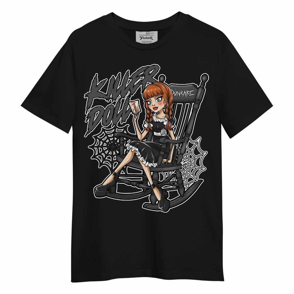 Shirt To Match White Thunder 4s - Killer Doll-A Halloween Unisex Shirt