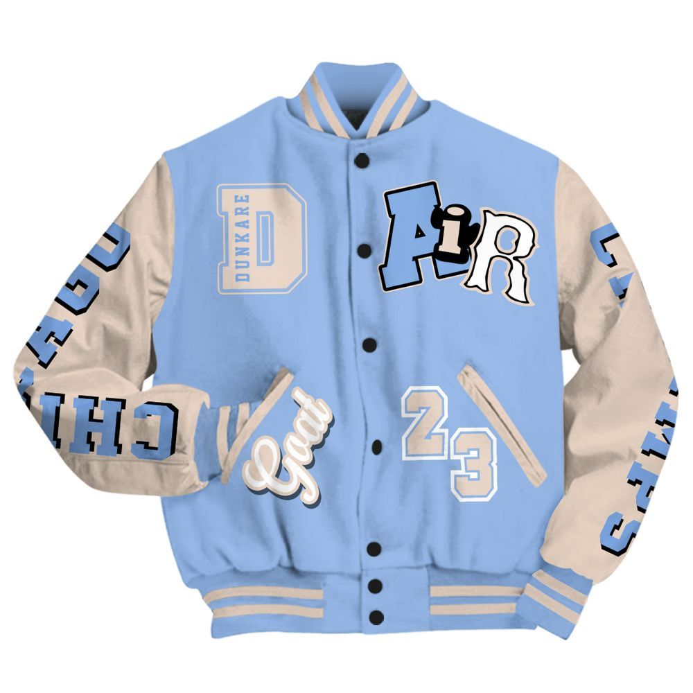 Varsity Jacket To Match Air Max 1 Royal Pulse - AIR Number 23 GOAT All Over Print