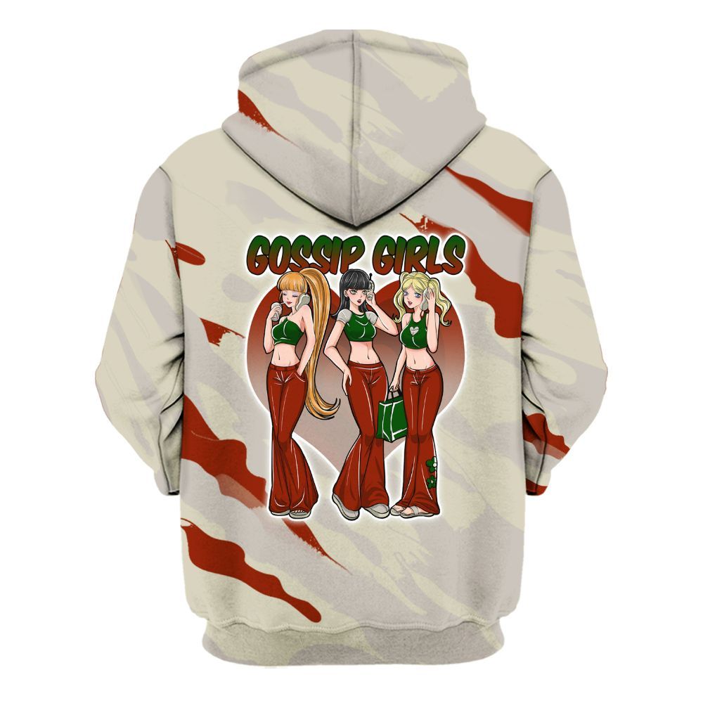 Hoodie To Match El Grito 5s - Gossip'Girls All Over Print