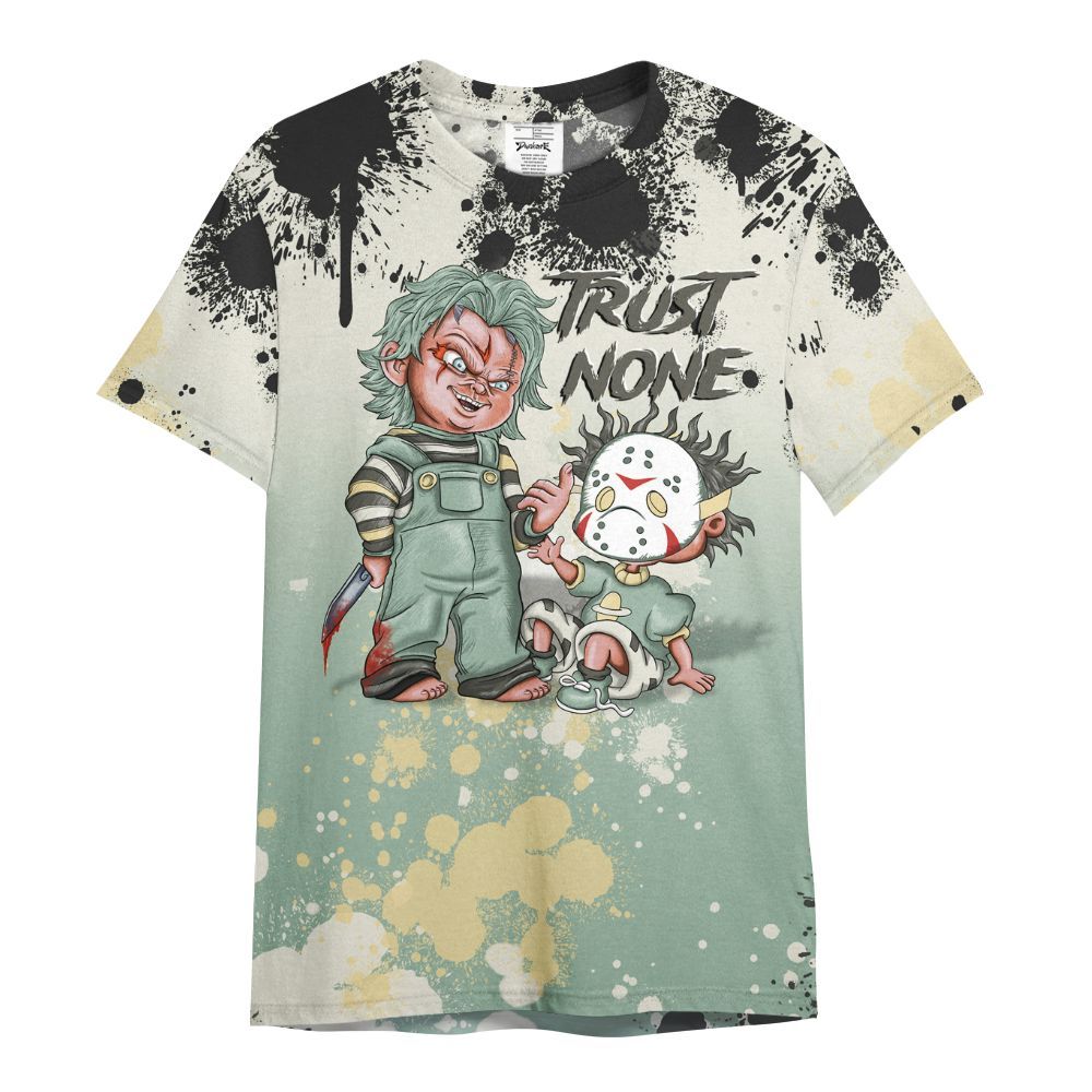 Shirt To Match Joins Year Of The Snake 5s - Trust No One Scary All Over Print