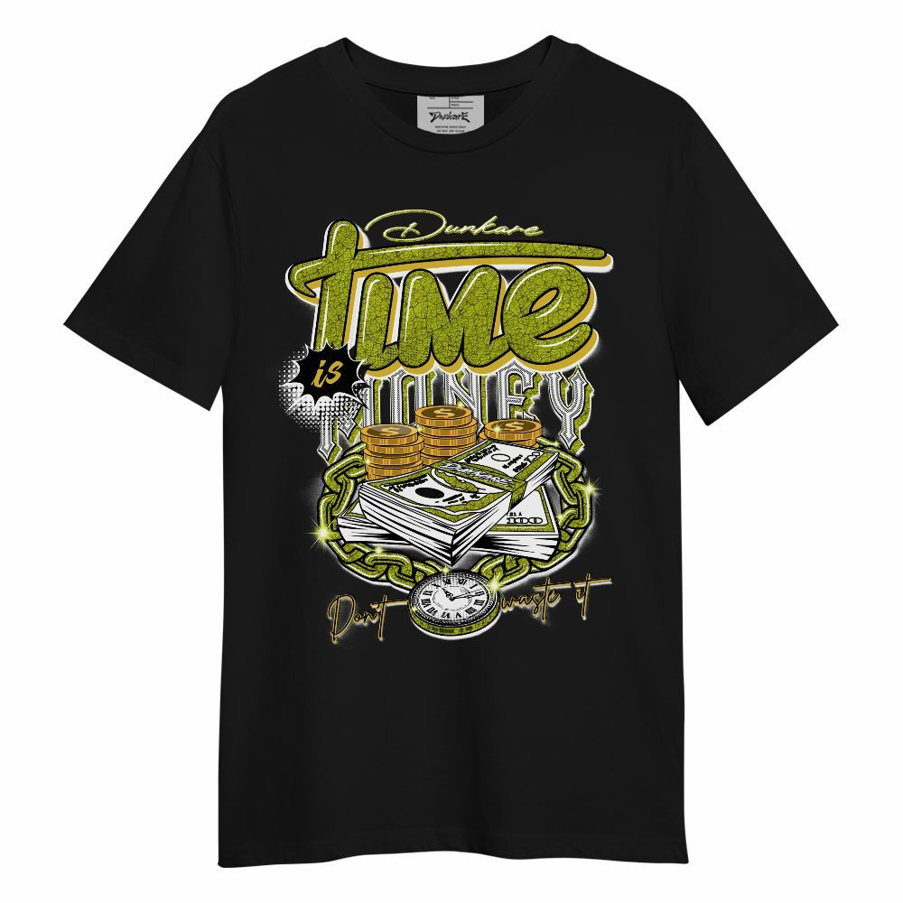 Shirt To Match Dunk Low QS Halloween Skull - Time Is Money Unisex Shirt