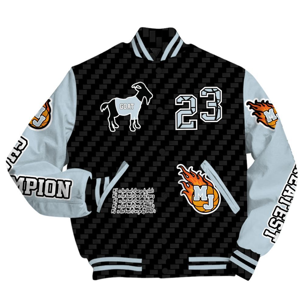 Varsity Jacket To Match Kobe 9 Protro Halo - 23 G.0.A.T Jump Up Basketball All Over Print