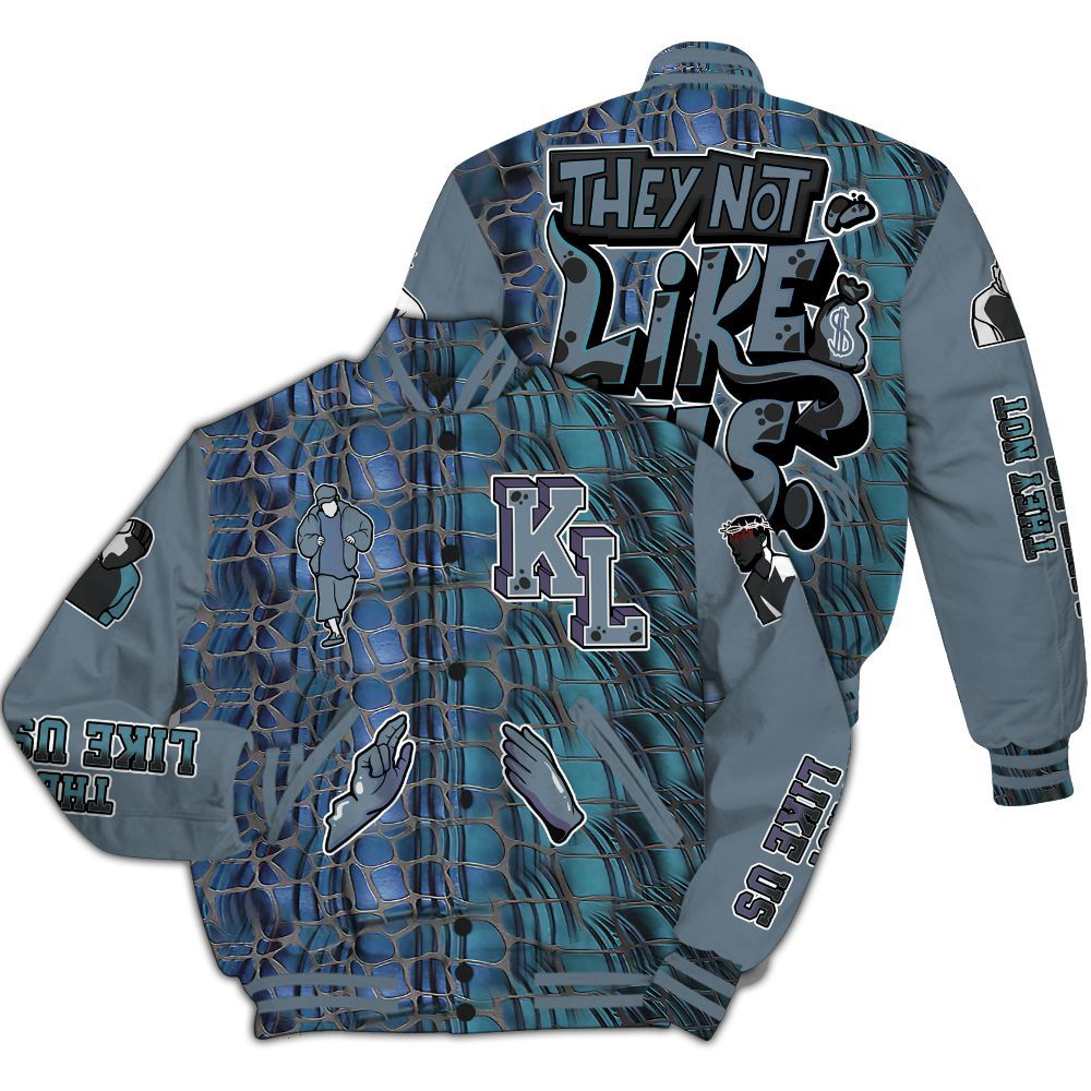 Varsity Jacket To Match Air Foamposite Kazuya Mishima - Dislike Us Graphic All Over Print