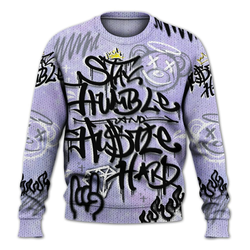 Knitted Sweater To Match Zen Master 4s - Humble Drip Streetwear Graffity