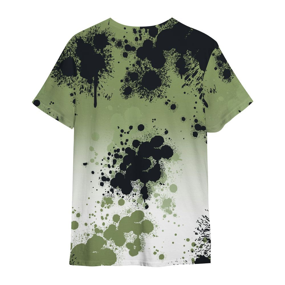 Shirt To Match Oil Green 4s - Trust No One Scary All Over Print