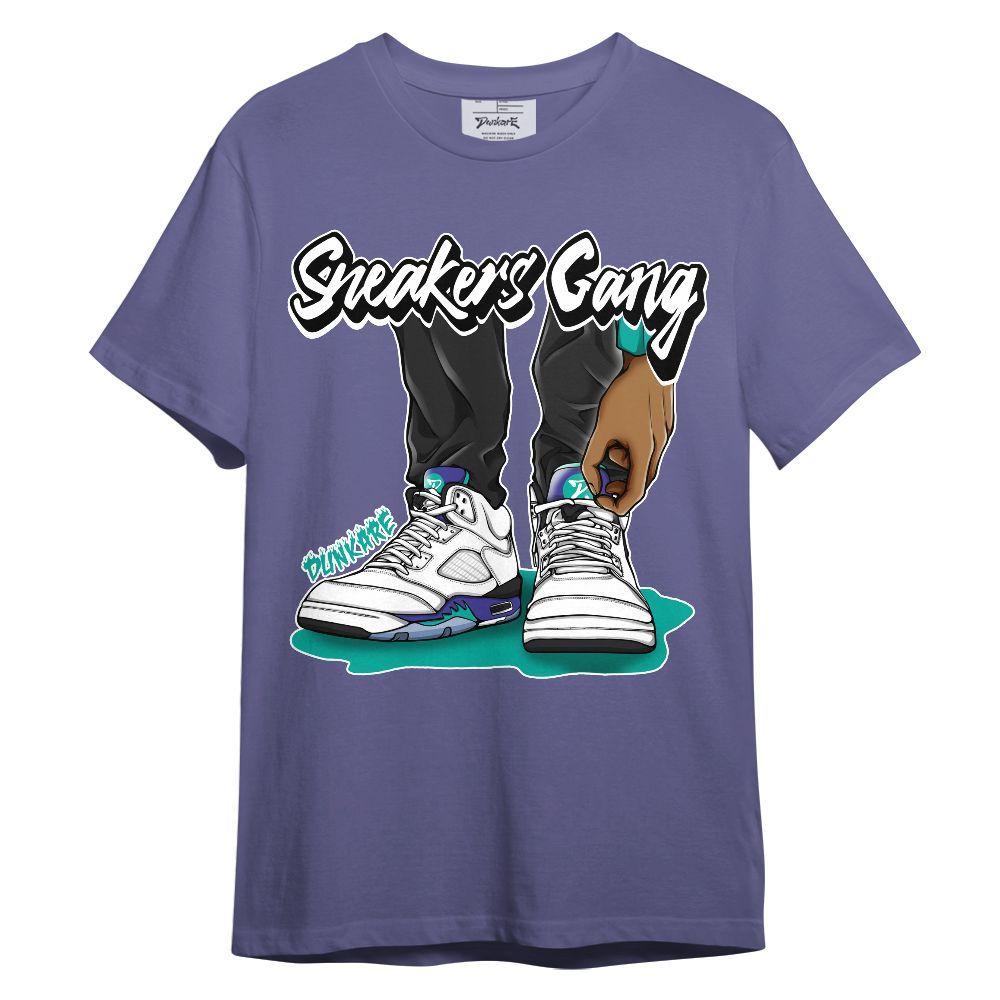 Shirt To Match Retro Grape 5s - Sneaker Gang Graphic