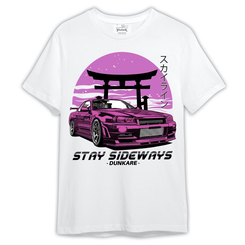 Shirt To Match Shirt Stay Sideways, Hyper Violet 4s T-- To Match Sneaker Hyper Violet 4s Graphic Tee 2404 LTRP