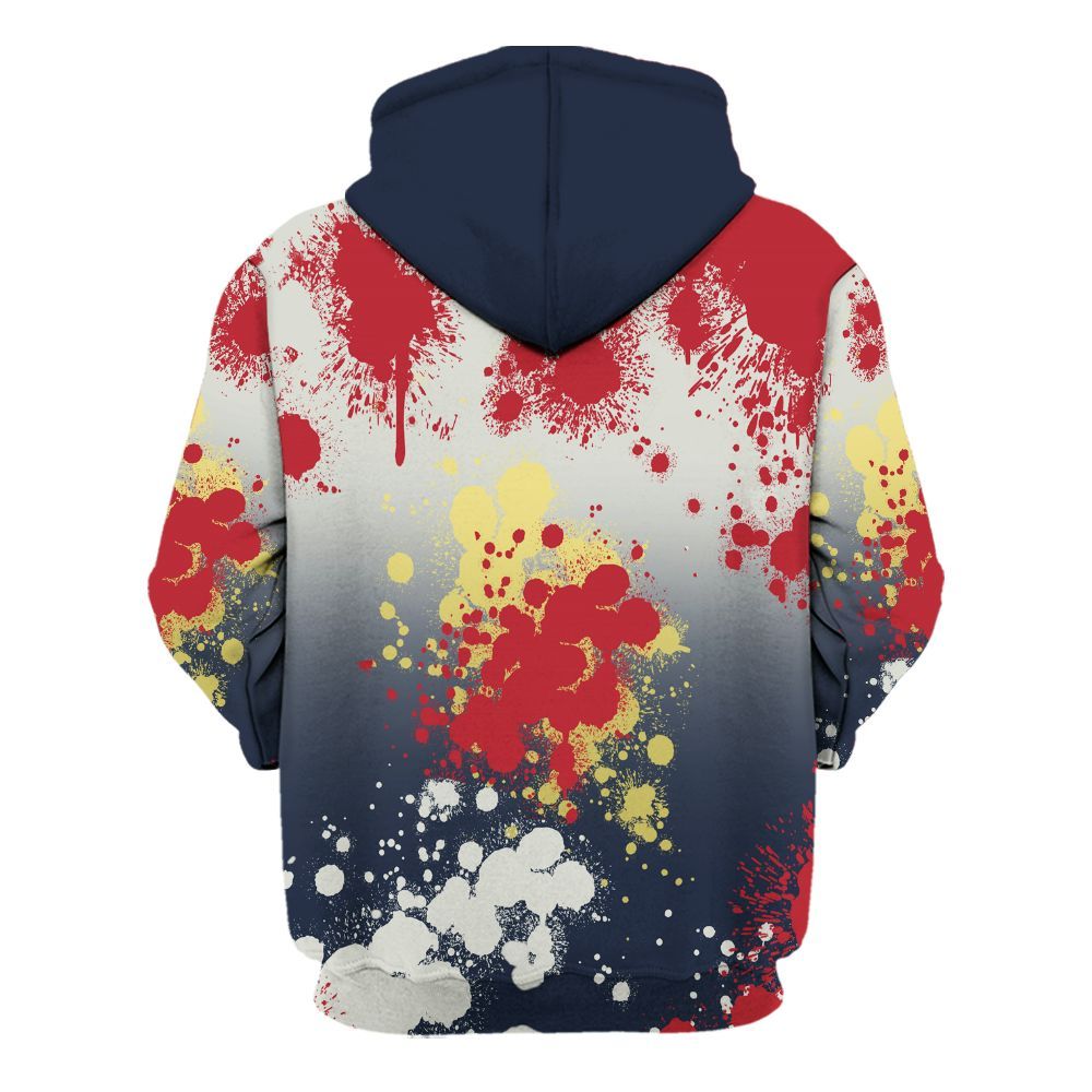 Hoodie To Match Dunk Low COJP What The 2024 - God Blessed Ink Drip All Over Print