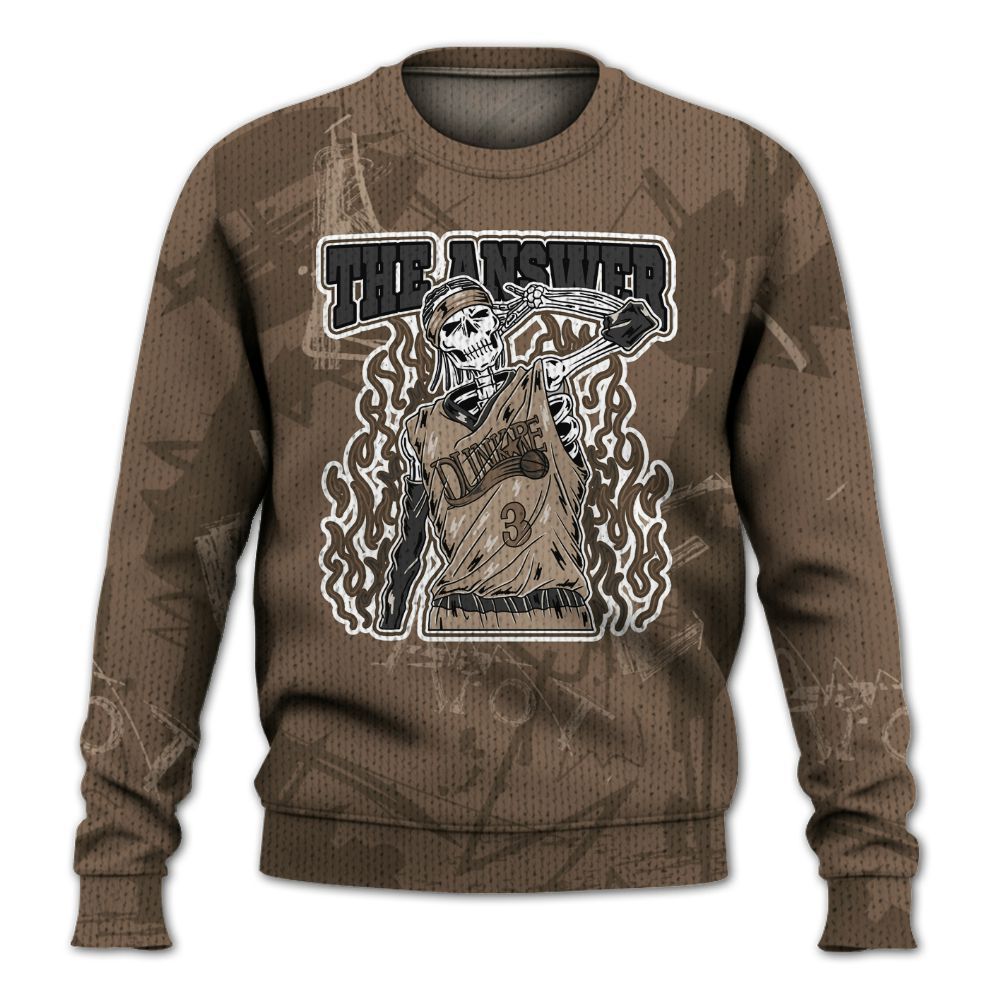 Knitted Sweater To Match Dark Mocha Jack - Allen Answer Skeleton Messyz