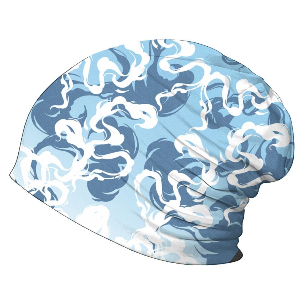 Beanie Hat To Match Legend Blue 11s - Color Smoke Graphic