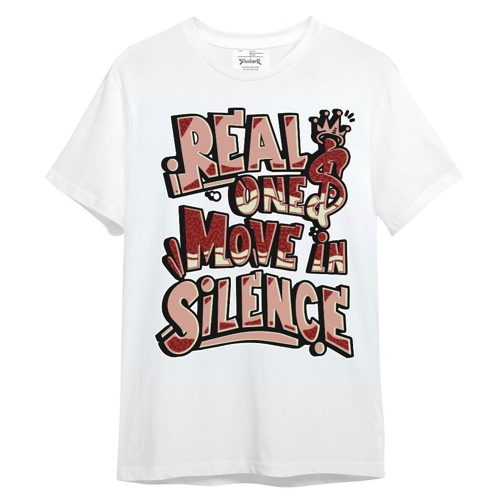Shirt To Match Valentines Day 3s - Ones Move In Silence Graphic Unisex Shirt