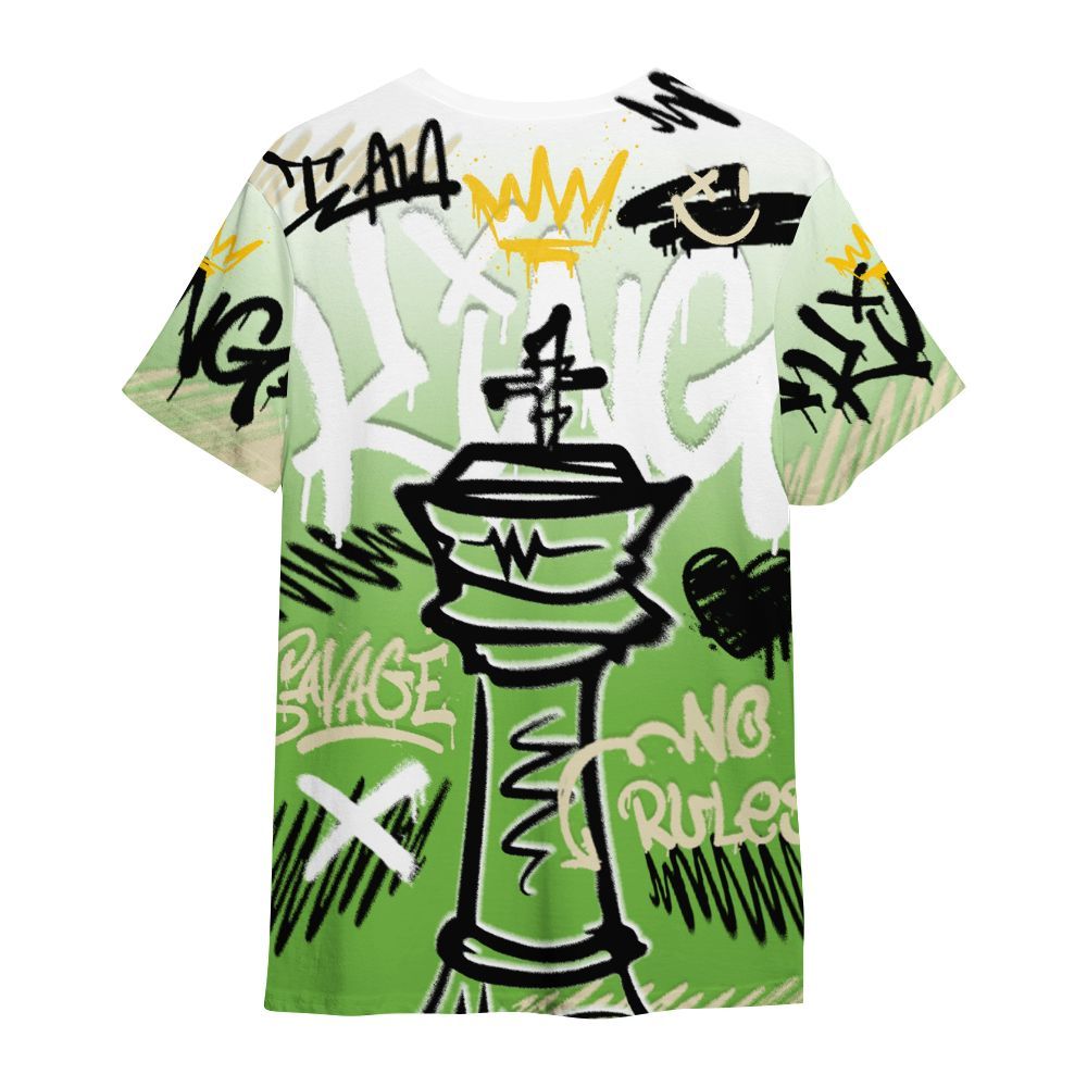 Shirt To Match Air Max Waffle SP Action Green - Street King Chess Streetwear All Over Print