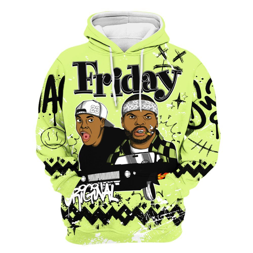 Hoodie To Match Air Max SNDR Volt - Friday Sneaker Crayon All Over Print