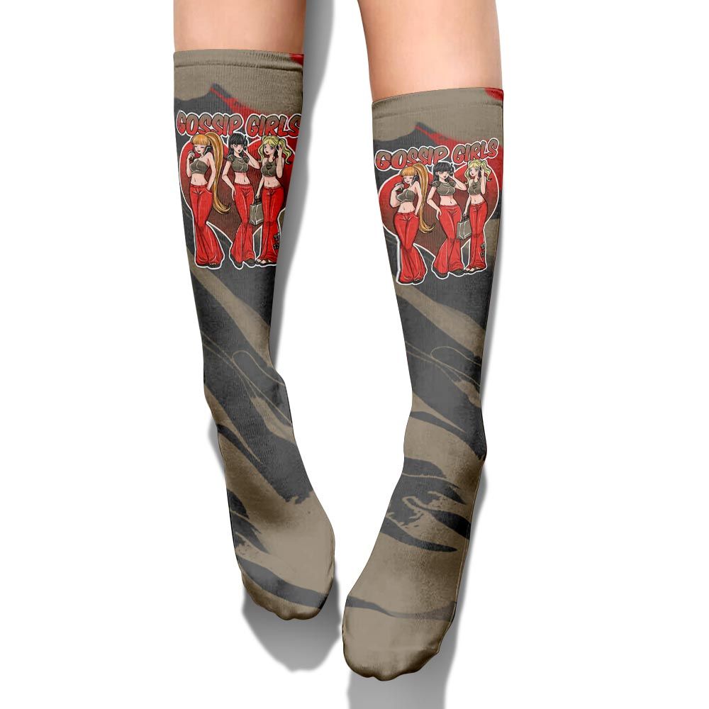 Sock To Match Olive 9s - Gossip'Girls Colored