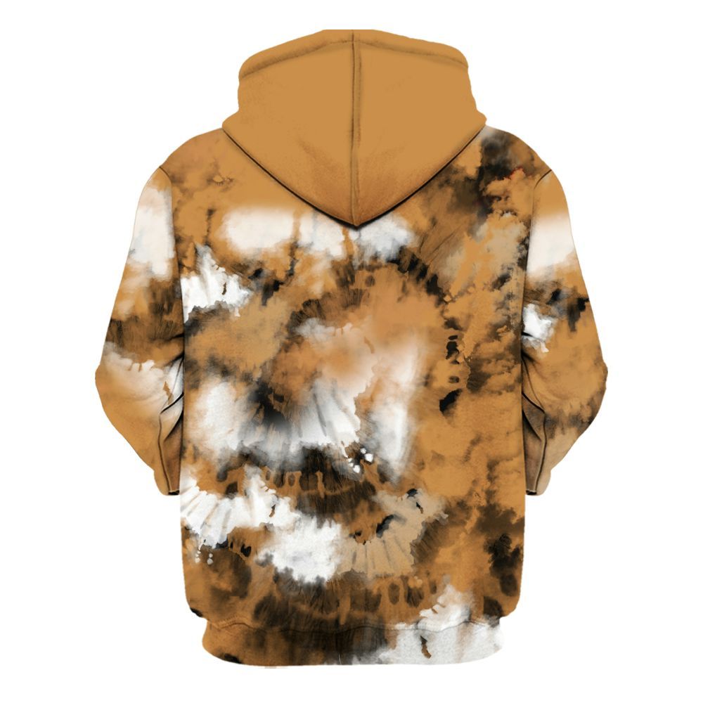 Hoodie To Match Dunk Low Nature Wheat Suede - God Blessed Tie Dye All Over Print