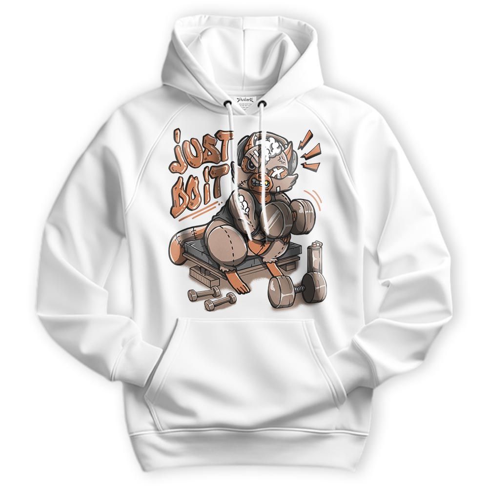 Sweatshirt To Match OG Latte 1s Hoodie - Working Out Raccoon Hoodie Unisex