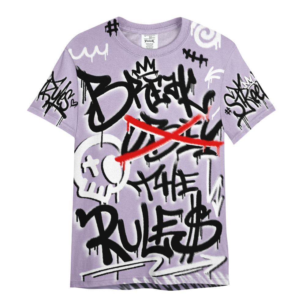 Shirt To Match Low Pure Violet 11s - Break Rules Streetwear All Over Print