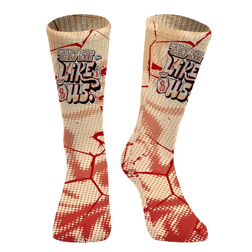 Sock To Match Dunk Low Strawberry Waffle - Dislike Us Graphic Crack