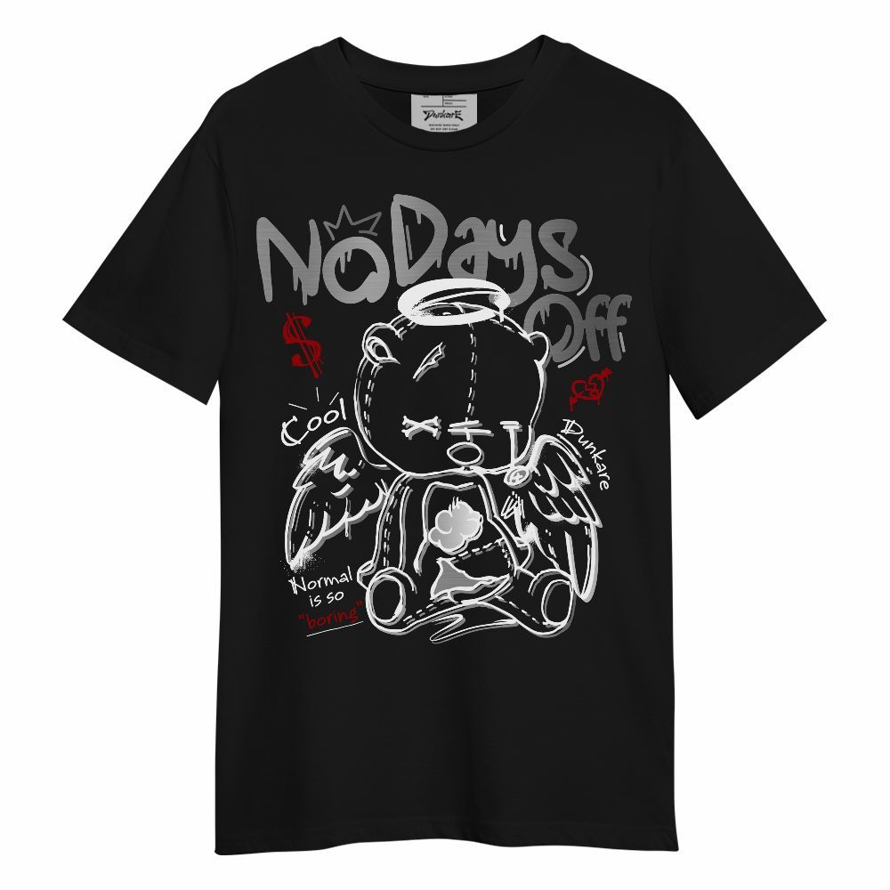 Shirt To Match Metallic Silver 14s - No Days Off Unisex Shirt