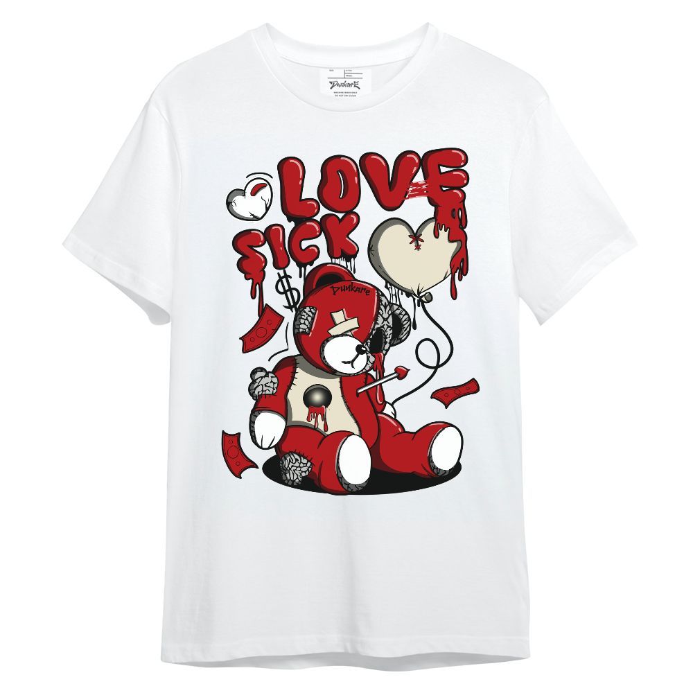 Shirt To Match Cement Grey 3s - Graphic Love Sick Unisex Shirt