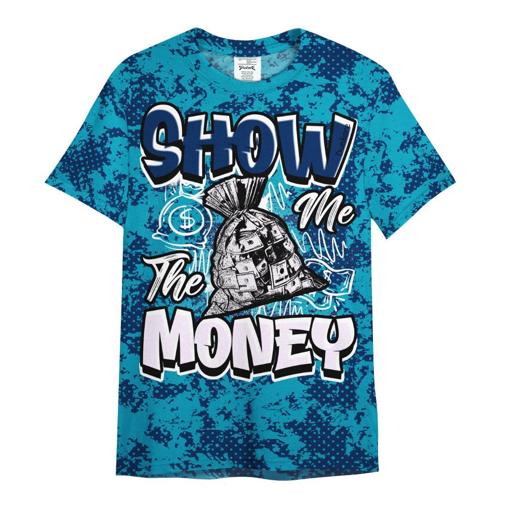 Shirt To Match Kobe 5 X-Ray - Show Me The Money Retro All Over Print