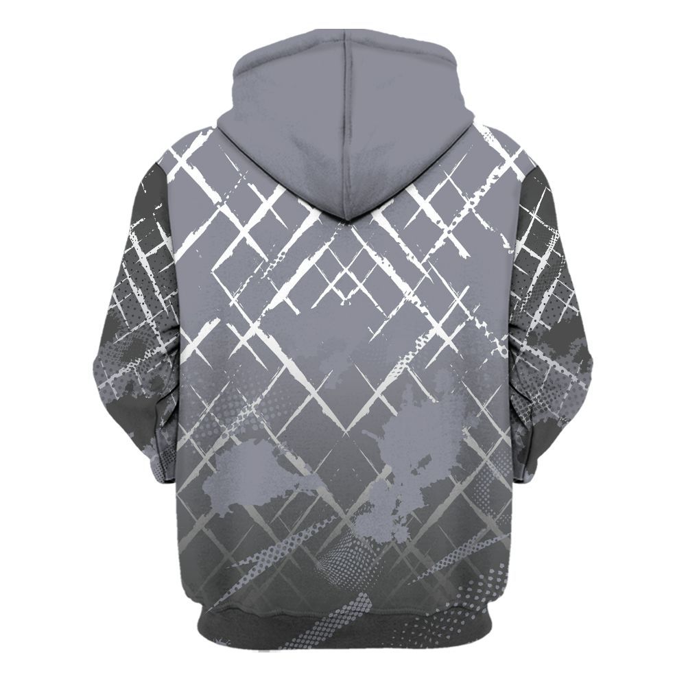 Hoodie To Match Retro Black Flint 13s - Halftone Stand Business Dripping All Over Print