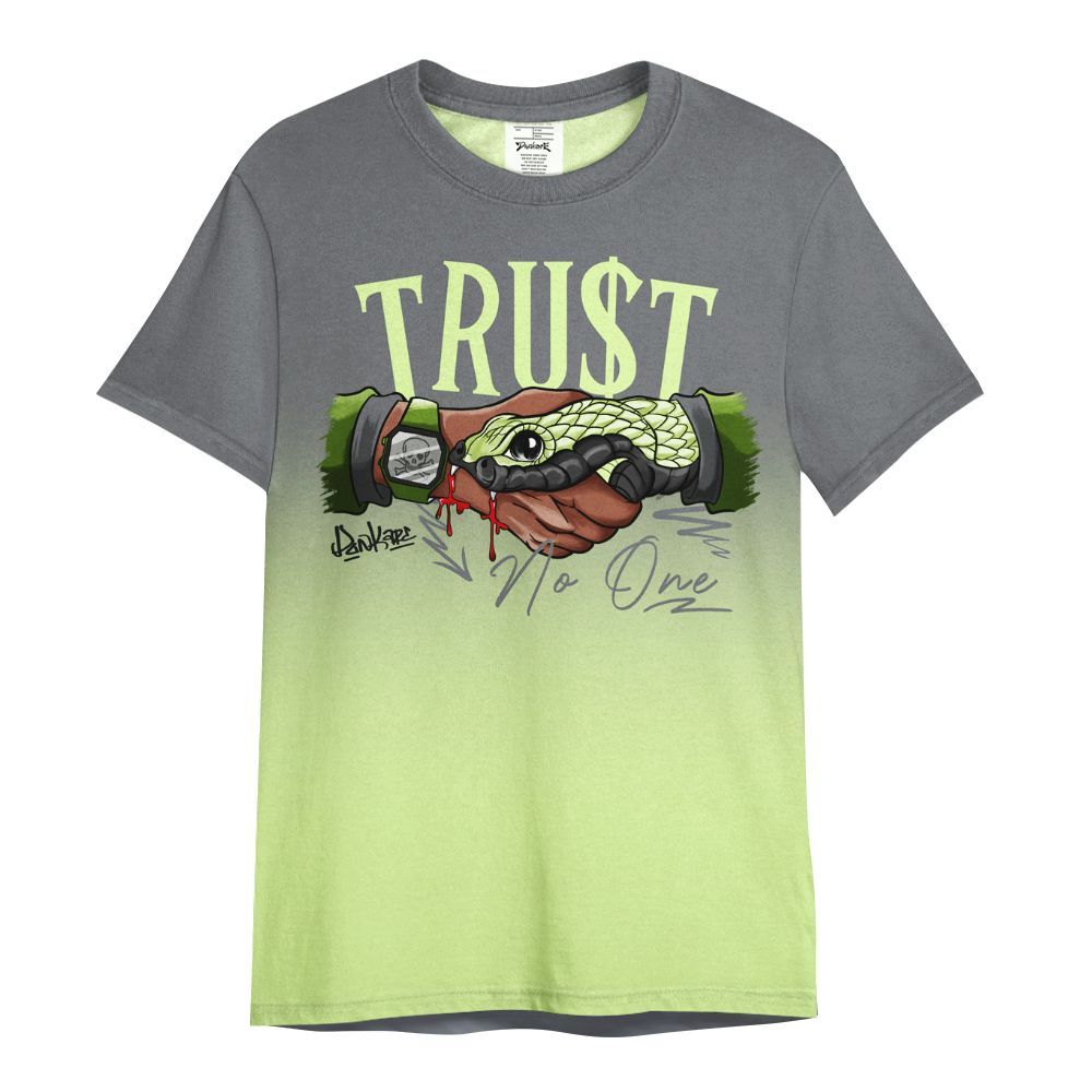 Shirt To Match Smoke Grey Volt TR 1s - Snake Trust No One Drip All Over Print