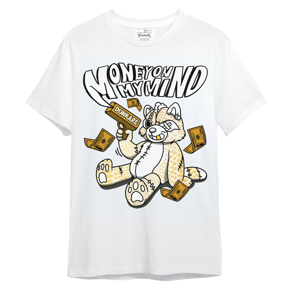 Shirt To Match Low Yellow Python 11s - Money On My Mind Raccoon Unisex Shirt