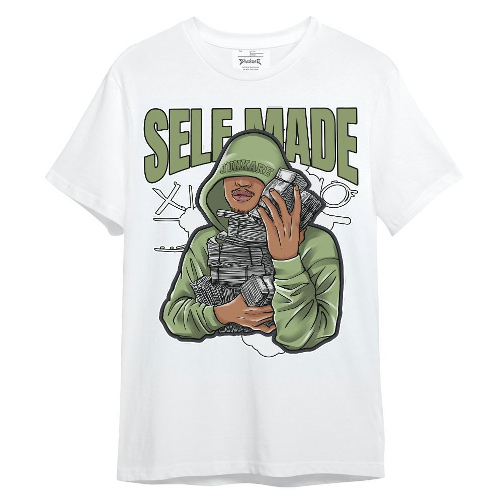 Shirt To Match Oil Green 4s - Selfmade Unqiue Unisex Shirt